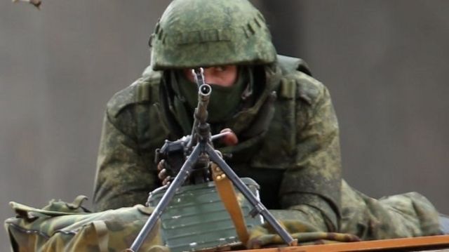 Фото: REUTERS.
На фото російський військовий не пов'язаний з інцидентом
