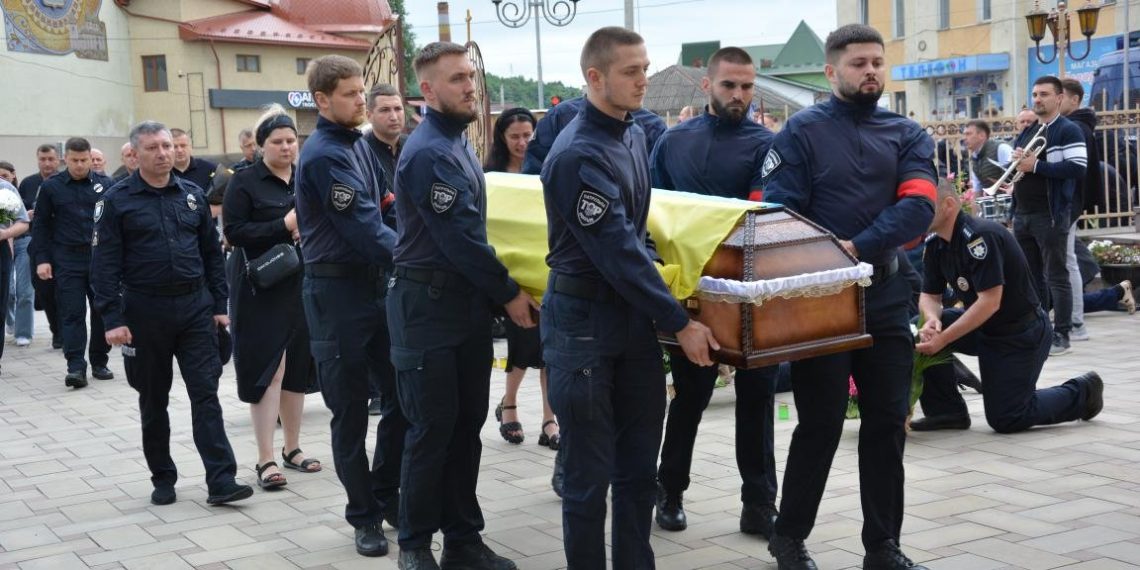 Похорон Даниїла Сафонова//
Фото: Теребовлянська міська рада