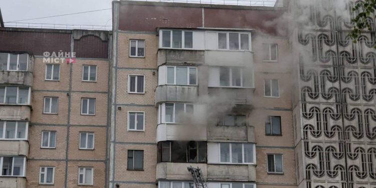Пожежа у тернопільській квартирі // 
Фото: Файне місто