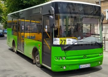Автобус №27 // Фото: Тернопільська міська рада