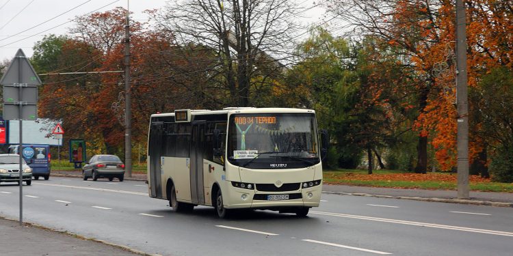 Автобус Ataman A092H6 у Тернополі, фото ілюстративне. Автор: лихвар