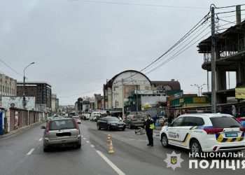 Аварії в Тернополі: травмовані мотоцикліст, пішохід і велосипедистка