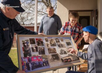 Ветеран-рятувальник святкує 90-річчя на Тернопільщині